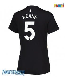 Everton Michael Keane #5 Tricou Fotbal Replică 2025-26 Femei Treilea